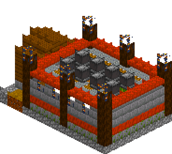 Melon and Pumpkin Farm — isometric preview