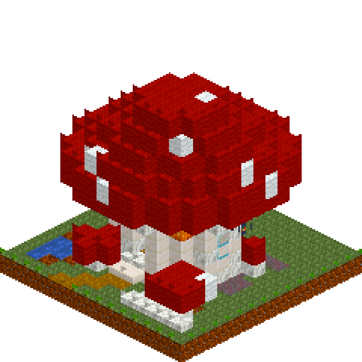 Red Mushroom House