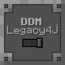 Default Dark Mode: Legacy4J resource pack preview