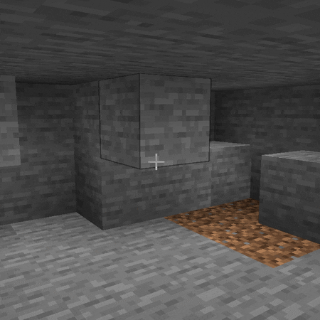 No Block Break Particles resource pack preview