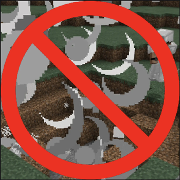 No Explosion Particles resource pack preview