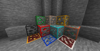Simple Outlined Ores resource pack preview