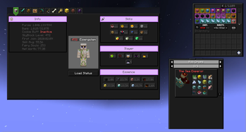 Skyblock Dark UI preview