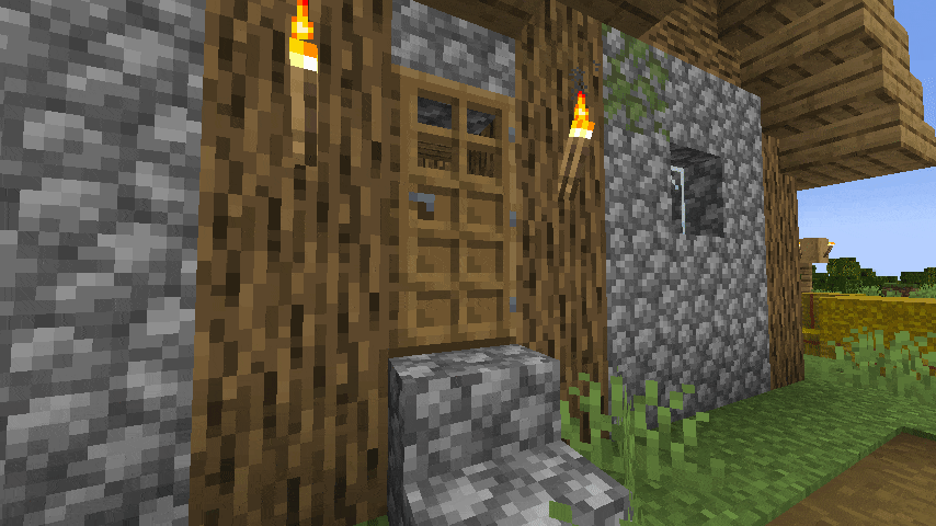 Smooth Animated Doors resource pack preview