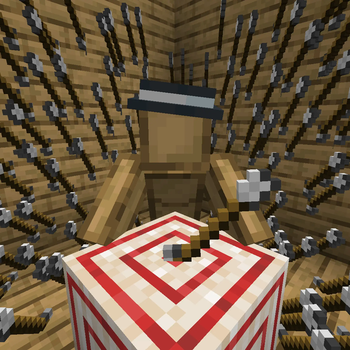 Itemed arrows in-game preview