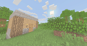 Legacy Console Edition Shaders in-game preview