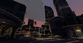 Neon Skylines Shader in-game preview