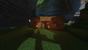SillyWankerShader in-game preview