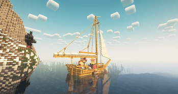 TerraFirmaGreg-Shaders in-game preview