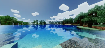 Vanilish Shaders in-game preview