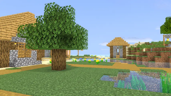 VanillaX Shaders in-game preview