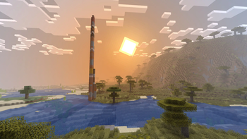 Voxel Vibes in-game preview