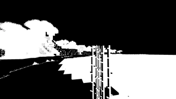 White & Black Shader in-game preview